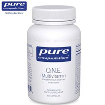 미국 Pure Encapsulations 원 멀티비타민 O.N.E. Multivitamin 60캡슐