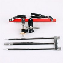 돌돔 받침대 거치대 360 회전 낚싯대 홀더 조정 가능한 폴 핸들 지원 스탠드 브래킷 합금 피쉬로드 랙 스탠드 브래킷 태클 액세서리, 쇼로