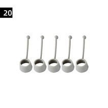 피트니스 용품 손가락 그리퍼 근력 트레이너 손 요가 저항 밴드 유연성 확장 훈련 장치 그립 피트니스 장, 04 20LBS