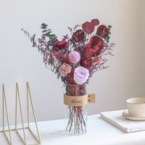 장식품 조각상 조형물 프리미엄 말린 꽃 진짜 꽃 리드 데이지 유칼립투스 잎 꽃다발 빛, 회색, 가지마