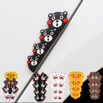 크래프트센터 차량용 캐릭터 문콕방지 도어가드 세트 문쾅방지 기스 긁힘 찍힘 방지, 토끼 세트