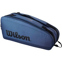 WILSON 윌슨 울트라 V4 투어 테니스 라켓 가방 블루, 기본