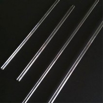 과학실험용 유리막대 (2종 택1) 광물관찰 실험교구, 20cm