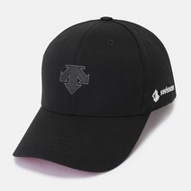 [데상트] 모자 JQS SN323SCP90-BLK 스위스스키팀 야구모 / BLK0, 사이즈:S-M