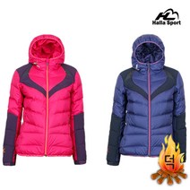 HALLA SPORT 여성 아블라 다운자켓