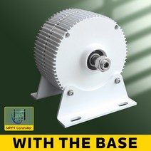 PMG 풍력 터빈 발전기 1000w 12V 24V 48V 750 Rpm AC DC 전원 마그네틱 다이나모 수력 발전기 자유 에너지, With MPPT Controller-3