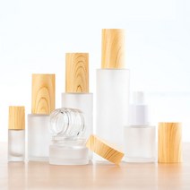 원목무늬 스프레이 크림 유리 화장품 소분 공병 모음, 스프레이_불투명용기(50ml), 1개