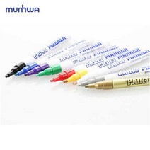 문화 세필 페인트마카, 흰색