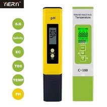 토양 수질 수분 농도 EC tds ph 전도도 염도 측정기 meter 메타 계 175, ph02 및 c-100