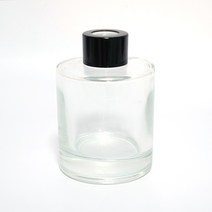 기본 원형 (150ml) 디퓨저용기 유리 디퓨져병 캡포함, 실버캡