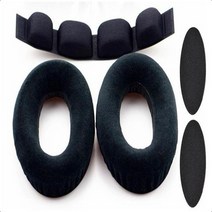 Sennheiser HD545 HD565 HD580 HD600 HD650 헤드폰 이어 패드 교체 이어 패드 쿠션 헤드 밴드, 헤드쿠션+이어솜(1쌍)+ 이어패드(1쌍)