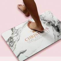 호쿠호니 규조토발매트 발닦개 대리석무늬 싱크대 주방 화장실 욕실, 홈