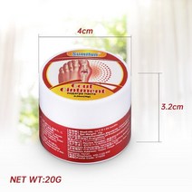 엄지발가락 교정기 무지외반증 10g Bunion Gout 치료 연고 발가락 관절 Valgus 교정기 크림 Thumb Hallux, 03 1pc 10g