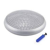 짐볼 보수볼 토닝볼 하프 토구 땅콩 풍선 pvc 밸런스 쿠션 밸런스 플레이트 농축 방폭 요가 밸런스 볼 트레이너 850g 요가 마사지 매트, 회색, 협력사