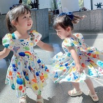 레인보우 프릴리본 원피스 아동복 유아동복 아동원피스 여아원피스 유아원피스 키즈원피스 여름원피스 여아옷 여아의류 여자아동복 아동드레스 공주드레스