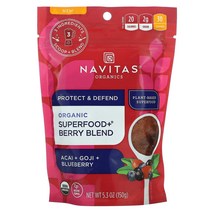 나비타스오가닉스 오가닉 슈퍼푸드+ berry 베리 Blend Acai 아사이베리 고지 Goji 블루베리 Blueberry 5.3 150g