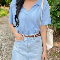 세인즈 브이카라 반팔니트티