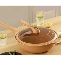 냄비 세트 코팅 신혼 찜기 볶음 세라믹 프라이 다기능, 찜기 사이즈- 32cm 뚜껑세트