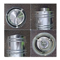 화목난로 화목 보일러용 역풍방지기 125mm 150mm