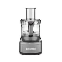 진공블렌더 소형 대형 이유식 카페용 닭가슴살믹서기 푸드프로세서 Cuisinart FP-8SV Elemental 8컵 푸드 프로세서350와트 모터 포함 중에서 미세한 슬라이싱 편리한, 건메탈, 프로세서