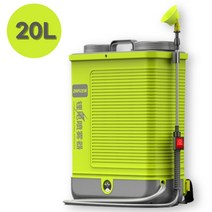 농약분무기 농약 살포기 충전식 자동 분무기 농업용 압축 고압 전동 충전 강력 분사, 보급형20L 배터리 20mH