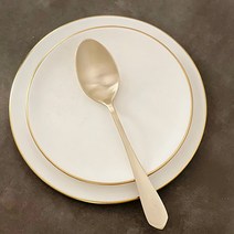 우리놋 방짜 유기 명월 디너 스푼 커트러리 과일스푼 티스푼, 명월디너 포크