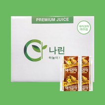 나린 돼지감자 여주즙 100ml (14시 이전 주문시 당일 발송), 100포 (50포 2박스)