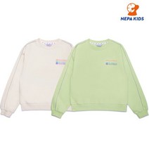 [네파키즈/택가59 000] KH85301 이젤 크롭 맨투맨 본사직영
