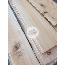 우드창고 적삼목 루바 유절 븍미산 10X100X2400mm (8개묶음) 홈데코 셀프인테리어 피톤치드