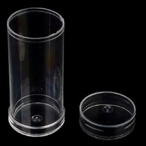 투명 플라스틱 공병 여행 화장품 원형 소분 장식 보관 원통형 샘플병 플라스틱공병 여행용공병 소분용기