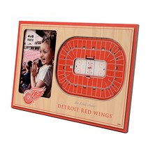 YouTheFan NHL 피츠버그 펭귄스 3D 스타디움뷰 그림 프레임 - PPG 페인트 아, Detroit Red Wings