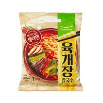 맛있는 풀무원 육개장칼국수 16봉, 본상품선택, 쿠팡 본상품선택