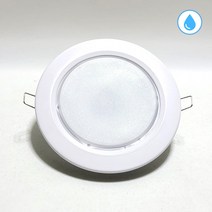 고출력 6인치 30W LED 방습 다운라이트 국산 KS 방수 매입등 대도, 전구색