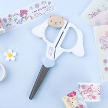산리오 캐릭터 가위 시나모롤 얼굴