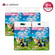 [유니참] LG 매너웨어 애견기저귀 남아용 SSS 52P x 4팩, 상세 설명 참조, 상세 설명 참조, 상세 설명 참조