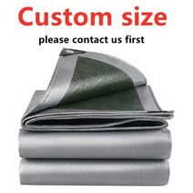 PE 032mm 타포린 방수 패브릭 야외 텐트 정원 식물 캐노피 트럭 차양 개집 커버, custom 사이즈