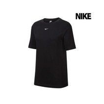 [나이키] 우먼스 NSW 에센셜 오버핏 반팔티셔츠 DH4255-010