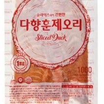훈제오리(슬라이스) 다향 1kg, 단품, 단품