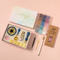 빈티지 왁스 스탬프 세트 10 개/상자 가열 용광로 스푼 비즈 키트 결혼식 초대장 씰링 스탬핑 용융 DIY 공, 12 12