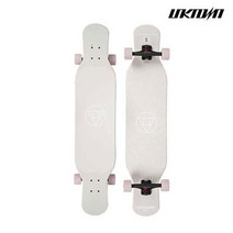언노운 고급형 K-LONGBOARD 42 44 46 인치 댄싱 롱보드 티툴구성 화이트, UN K-Longboard 46인치 White