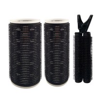 FINDYOU 파인듀 열전도 헤어롤 3종 구르프 뿌리볼륨집게 헤어펌 앞머리 헤어컬, 블랙