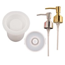 GHSHOP 향수병 금형 DIY 실리콘 향수 병 상자 베이킹 용품 향수 저장 상자 금형 DIY 키트 스프레이 펌프, 실콘, 일주