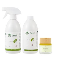 피톤치드수 편백나무 피톤치드 방향제 탈취제 디퓨져 (500ml 건스프레이 1개+500ml리필 1개+50ml 실내용디퓨져 1개)
