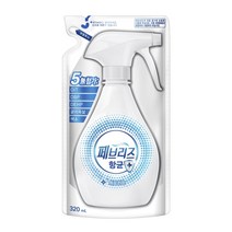 페브리즈 향균 깨끗한향 320ml 리필 2개입 섬유탈취제, 2개