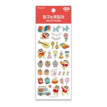 아트박스/퍼즐사랑 투명 데코 스티커 - 짱구는 못말려 (파티파티, 옵션선택:본품, 단품