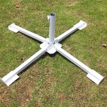 십자형 파라솔 받침대 파라솔지지대 고정대 캠핑