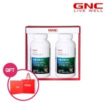 GNC [GNC] 더블 오메가3 600mg 60캡슐 x 2개 세트, 상세 설명 참조
