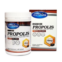 Healthfarm Propolis 헬스팜 뉴질랜드 프로폴리스 1000mg 400소프트젤