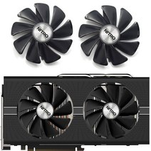 2PCS 95MM CF1015H12D 사파이어 RADEON RX 470 용 쿨러 팬 480 580 570 RX580 RX480 게임용 비디오 카드 냉각 팬