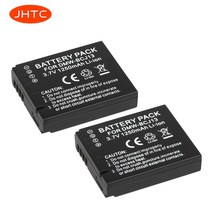 파나소닉 Lumix DMW-BCJ13 LX5GK LX5W LX7 LX7GK 용 1250mAh BP-DC10 BCJ13 DMC-LX5 풀 디코딩 배터리, 03 5PCS Battery, 5개